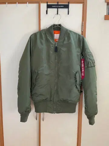 ALPHA MA-1 FLIGHT JACKET M