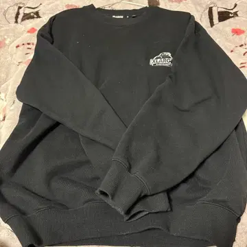 X-LARGE 블랙 맨투맨 M 사이즈