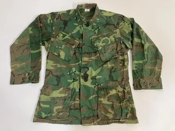 60s US ARMY 정글 퍼티그 자켓 그린 리프 S-R