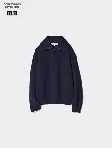 UNIQLO 라무 하프 지퍼 스웨터