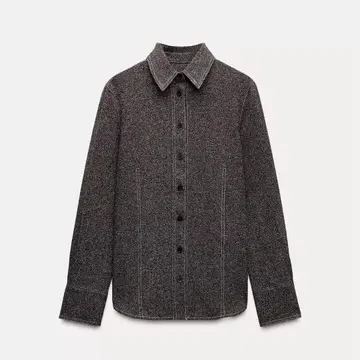 zara 대비 스티치 셔츠 팬츠 상하의 세트