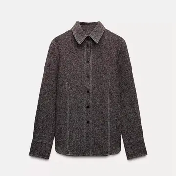 zara 대비 스티치 셔츠 팬츠 상하의 세트