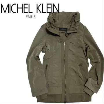 미쉘클랑 카키 블루종 마운틴 후드티 자켓 사이즈 38