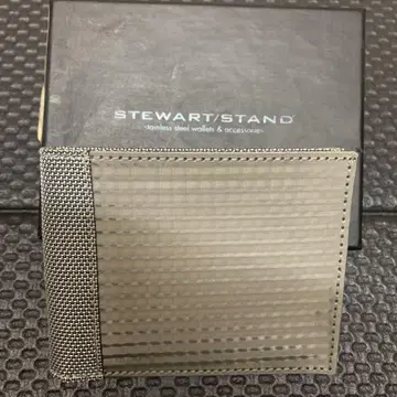 STEWART/STAND 스테인리스 스틸 접이식 지갑