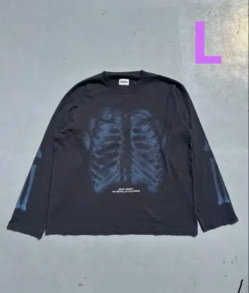 9090 X-ray Bone Vintage L/S Tee