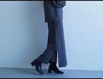 foufou high waist wrap skirt