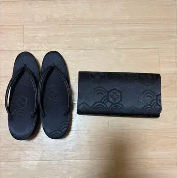 성인식 조리 가방 세트 블랙 금직