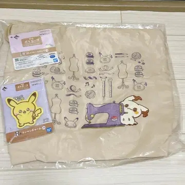 제일복권 포켓피스 2세트 미미큐 피카츄 토트백