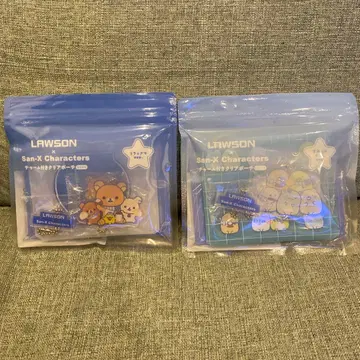 LAWSON 산엑스 캐릭터 2개 세트