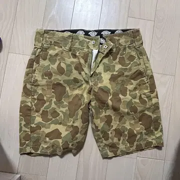 Dickies 카모플라쥬 숏팬츠