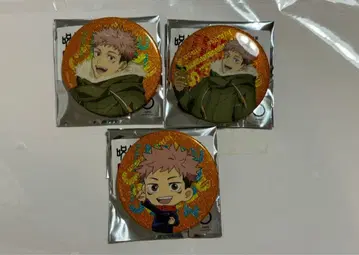 주술회전 도쿄 애니메이션 투어리즘 글리터 캔뱃지 이타도리 유우지