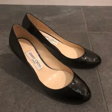지미추 블랙 하이힐 37 1/2