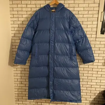 90s 에드윈 다운 코트 M 스카이블루 자켓 일본산 빈티지 80s