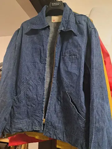 40.50년대 데님 자켓 사이즈 40