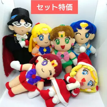 [ 1990년대 ] 세일러문 레트로 봉제 인형 6세트