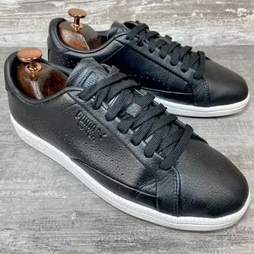 푸마 가죽 스니커즈 블랙 24.5