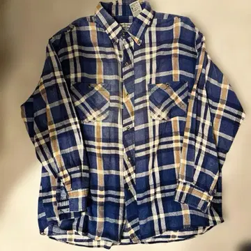 Bay Trading 90s 프린트넬  파키스탄제 네이비