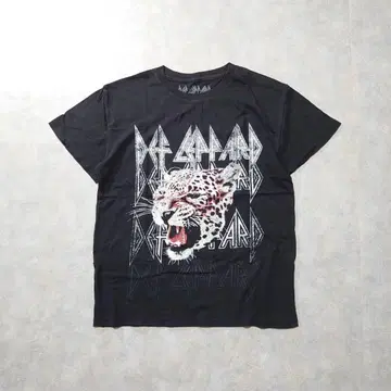 Def Leppard 디플레파드 밴드 티셔츠 블랙 M K166