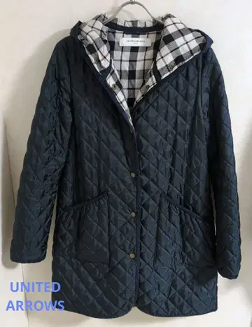 [ UNITED ARROWS ] 네이비 퀼팅 자켓 38 사이즈
