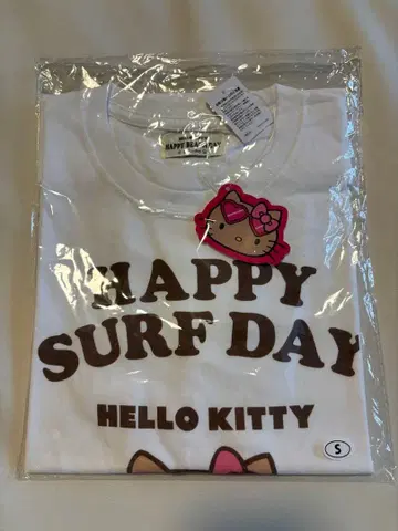 일광화상 키티 Hello Kitty 서핑 T셔츠 S사이즈 오키나와