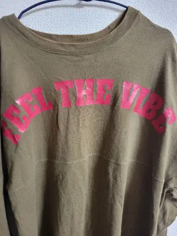 SUJYU FEEL THE VIBE 롱 슬리브 티셔츠