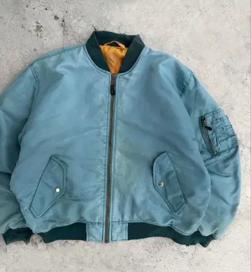 MA-1 ma1 봄버 재킷 알파 오니 페이드 90s