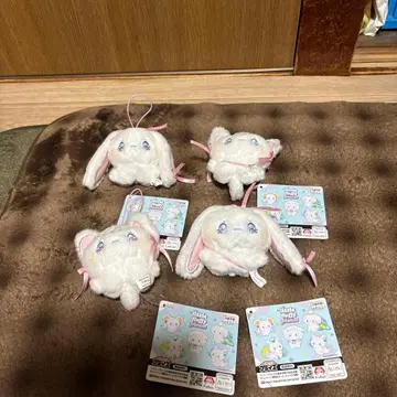 리틀 플러피 봉제 인형 4개 세트