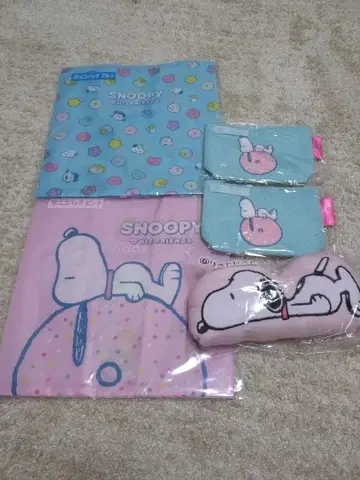 SNOOPY 4개 세트