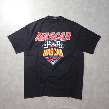 NASCAR CAFE 내슈빌 레이싱 T셔츠 블랙 XL K169