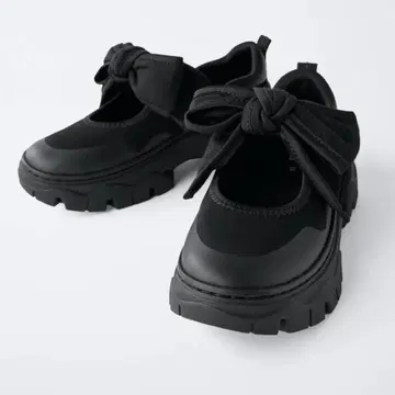 ZARA 스포츠 발레리나 신발 리본