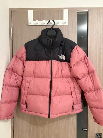 THE NORTH FACE 다운 자켓 핑크/블랙