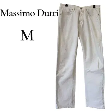 마시모 두띠 데님 팬츠 (38) 슬림 스트레이트 팬츠