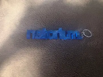 나토리natorinm 아크릴 키체인 마찰 블루