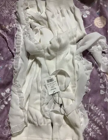dimmoire 레그 워머 화이트