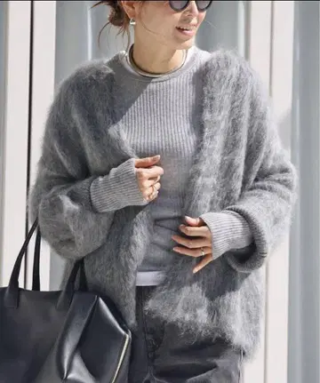 Deuxieme Classe PORTMIX 크루넥 가디건