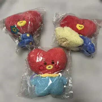 미개봉 새상품 BT21 TATA 타타 봉제 인형 3개 세트