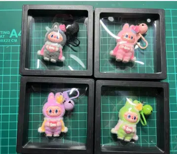 러브브 봉제 인형 키링 4개 세트