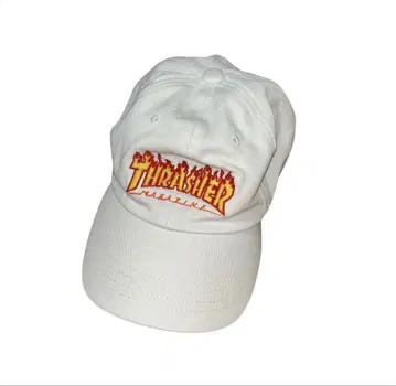 THRASHER 화이트 캡