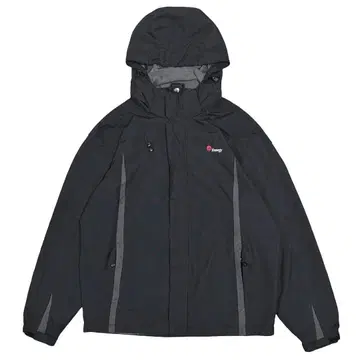 Y2K 구제 의류 나일론 자켓 후드티 미국 에너지 기업 테크