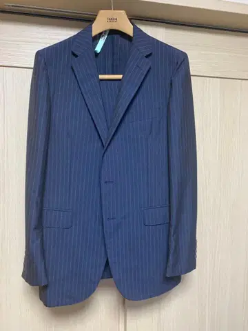 UNITED ARROWS 유나이티드 애로우즈 네이비 스트라이프 수트