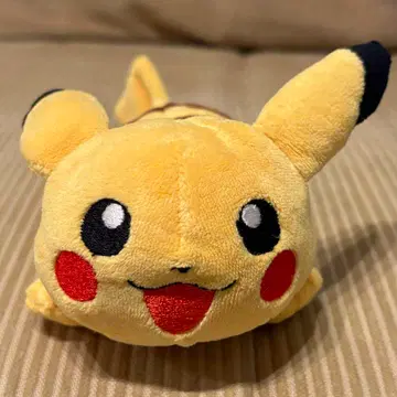 TOMY 타미힐피거 택 피카츄 누워있는 봉제 인형 레트로