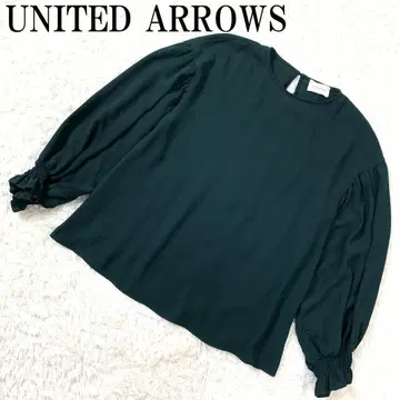 UNITED ARROWS 유나이티드 애로우즈 블라우스 그린 B8171