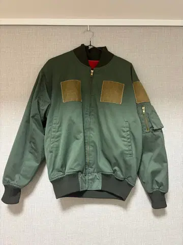 1950년대 미군 플라이트 자켓 베이스 MA-1 리프로덕트 짧은 기장