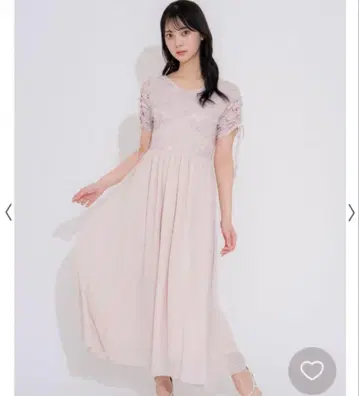 미사용 새상품 노엘라 레이스 시어 롱 원피스