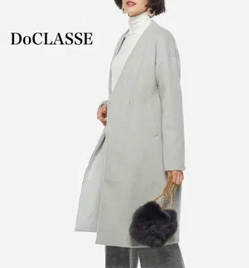 DoCLASSE 마법의 보온 리버서블 울 코트 L