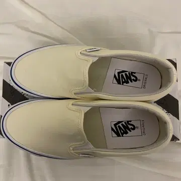 VANS Og Classic Slip-O 클래식 화이트 6.0