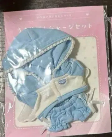 이츠누이 옷갈아입히기 시리즈 토끼 리본 저지 라이트 블루