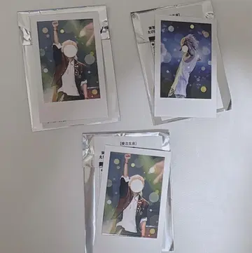 이레이스 실사 폴라로이드 아니키 유스케 3장 세트