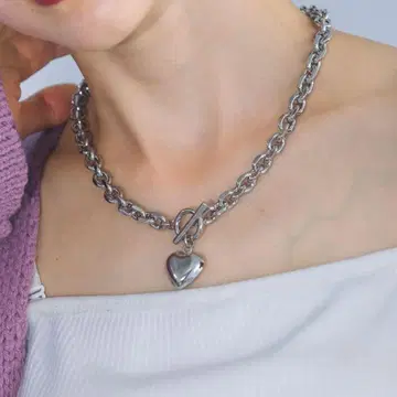 PAGEBOY 하트 만텔 목걸이 2