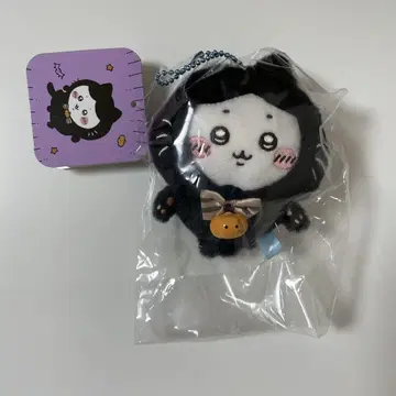 [미개봉 새상품] 치이카와 검은 고양이 마스코트 하치와레 2024 할로윈